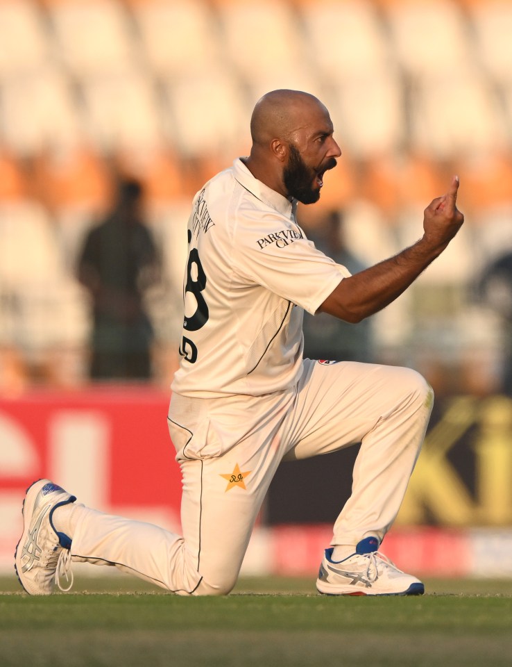 Sajid Khan took four wickets for the hosts