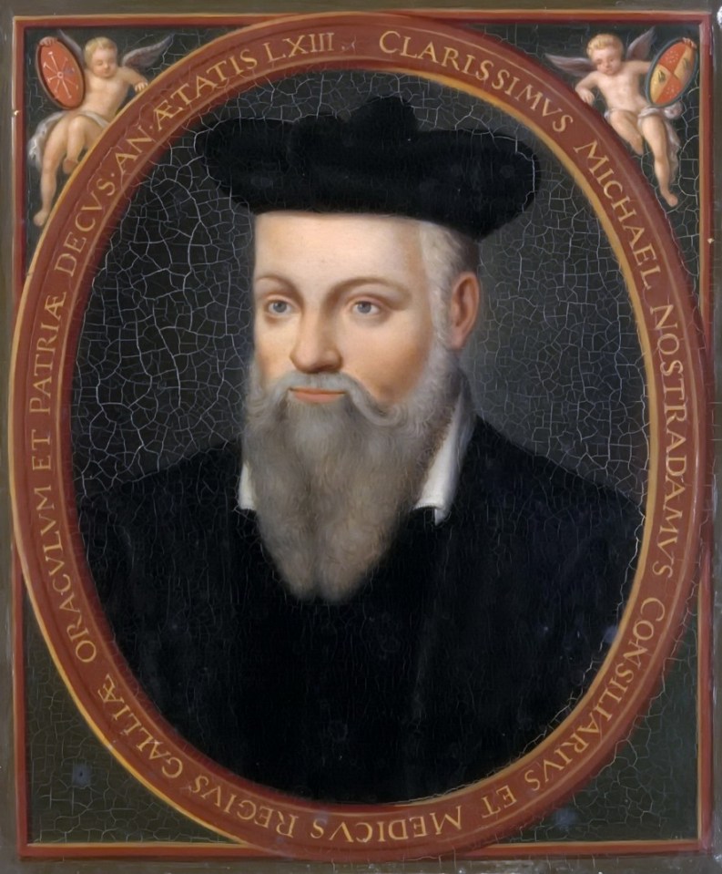 Michel de Nostredame, called Nostradamus (1503-1566). Found in the collection of Musée de l'Histoire de France, Château de Versailles. (Photo by Fine Art Images/Heritage Images/Getty Images)