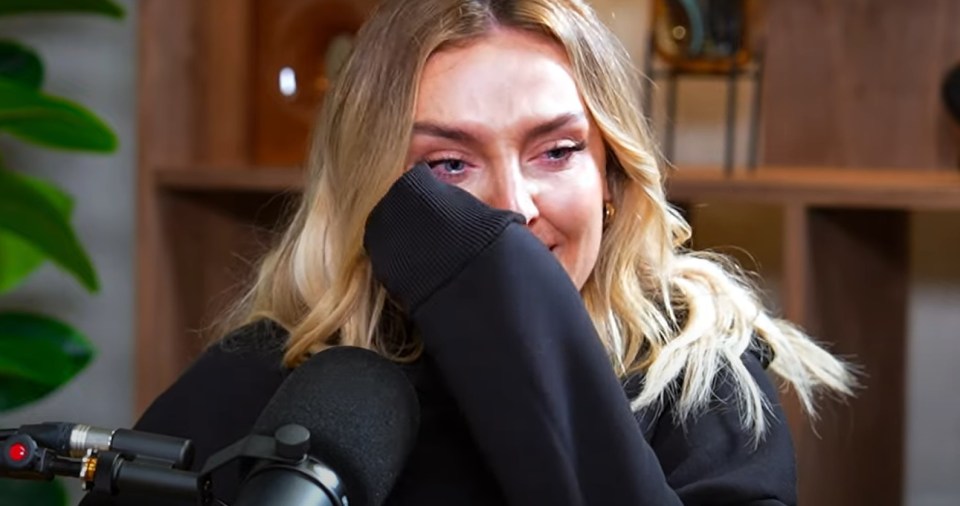 Perrie Edwards broke down in tears on the Happy Place podcast