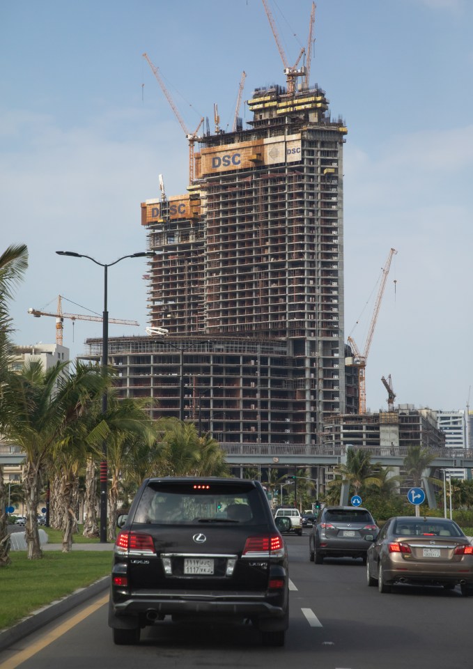 a building under construction with the word dsc on it