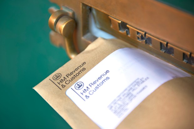 a brown envelope from hm revenue and customs