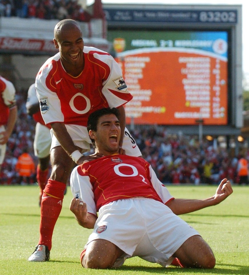 Reyes helped Arsenal during their invincibles season