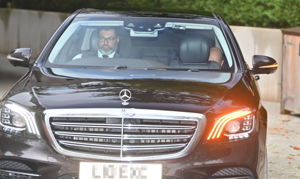 Erik Ten Hag has been spotted leaving his home following his Man Utd sacking