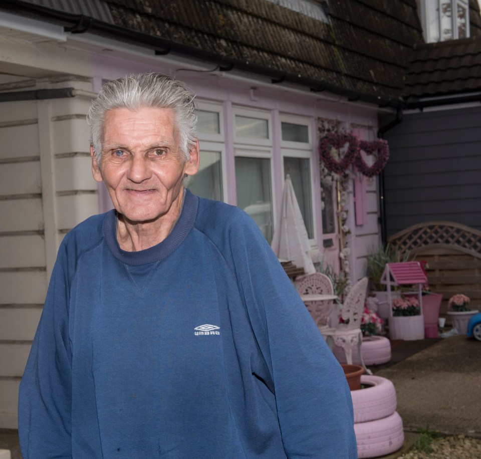 But 71-year-old Phil Young said he didn't mind the pink house