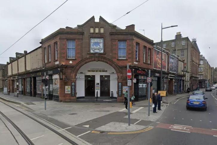 It was revealed in January that the Foot of the Walk bar in Leith, Edinburgh, was going up for sale