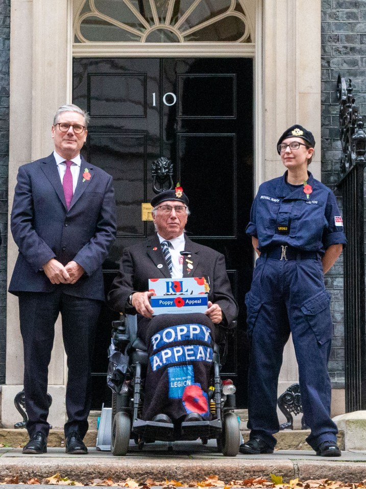 Sir Keir Starmer made history yesterday — helping the Poppy Appeal just as he was due to have a Cabinet meeting