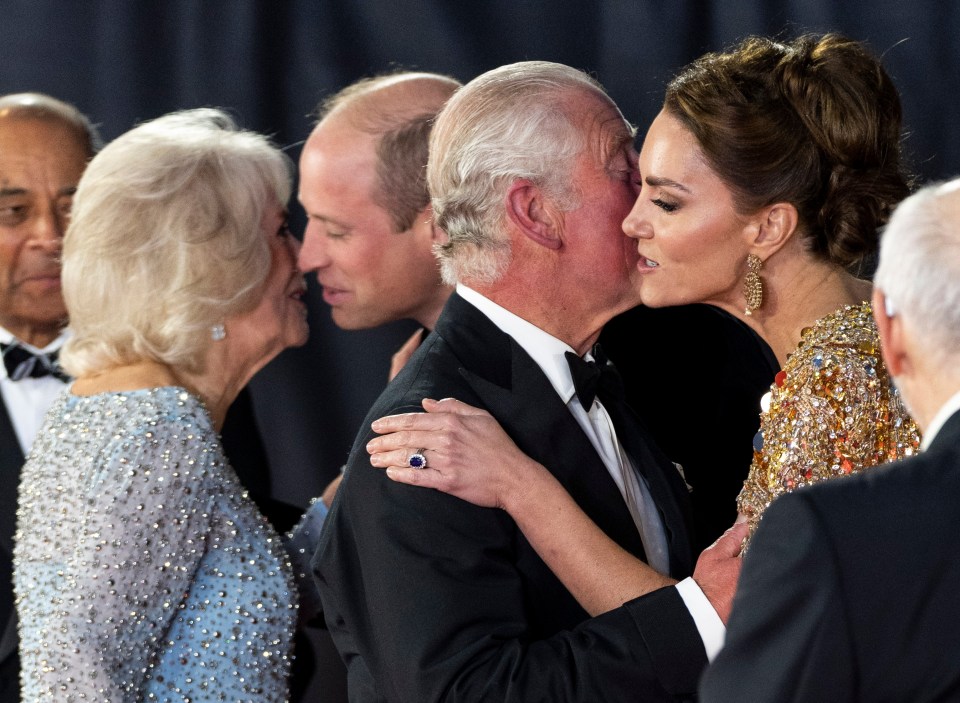 King Charles went to see Kate for a heart-to-heart conversation over an 'emotional' lunch at Windsor Castle before her cancer announcement