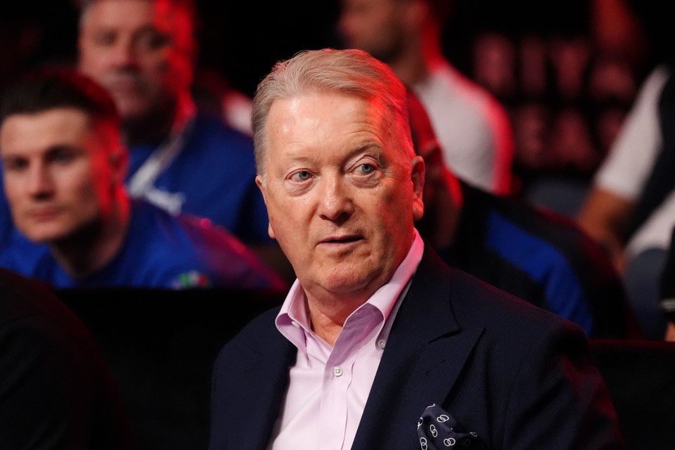 Frank Warren has slammed Ben Shalom's claims as a 'disgrace'