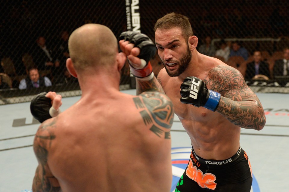 Vasconcelos had a seven-year career in the UFC