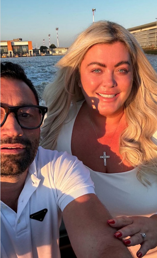 Gemma was on holiday with her fiance Rami when it happened