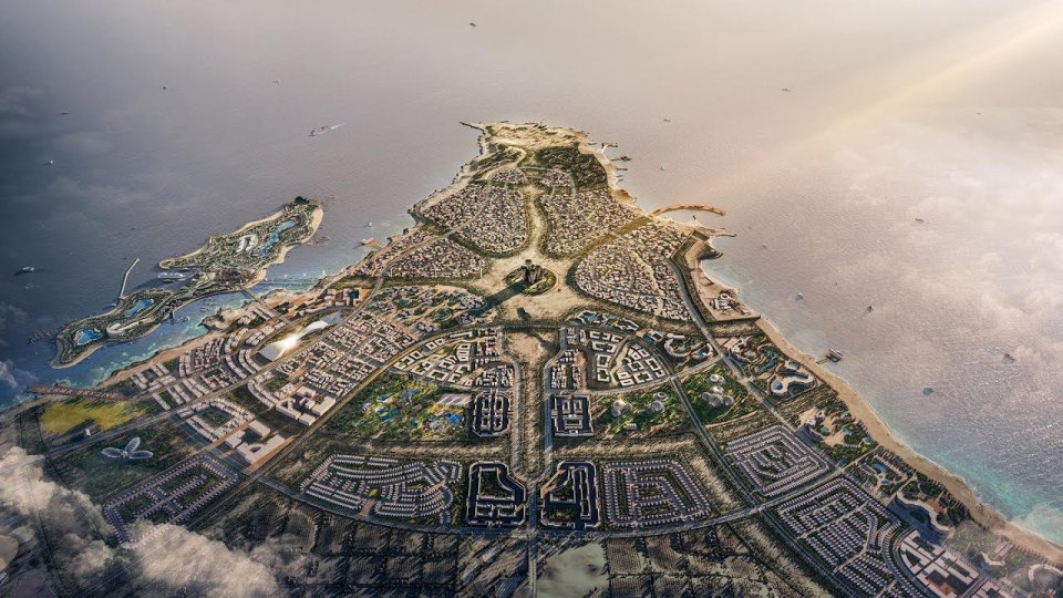 A new mega-development is being built in Egypt