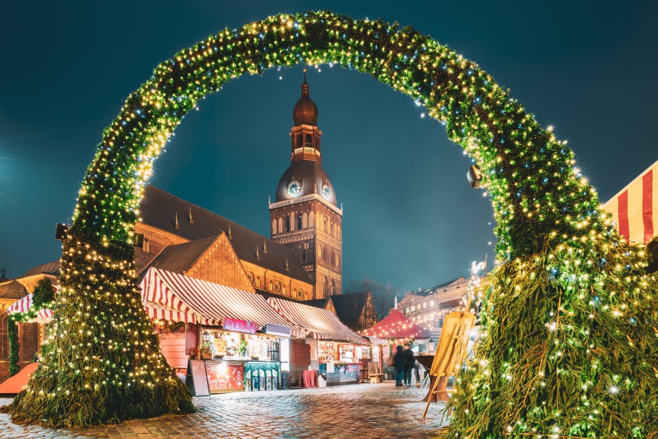 The Christmas market in Riga has won several awards