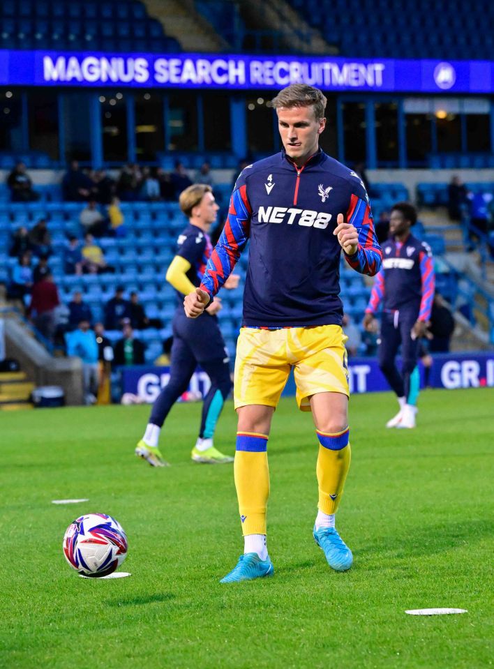 Ex-Gunner Rob Holding is now only playing with the Eagles' Under-21s