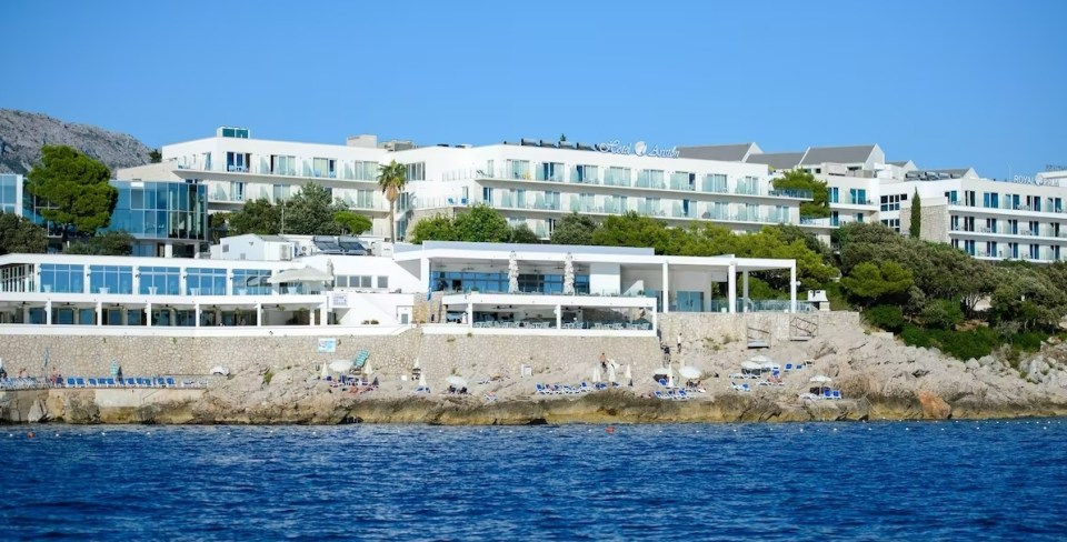 The stranded passengers stayed at Royal Ariston, part of the Royal Hotels & Resort Dubrovnik