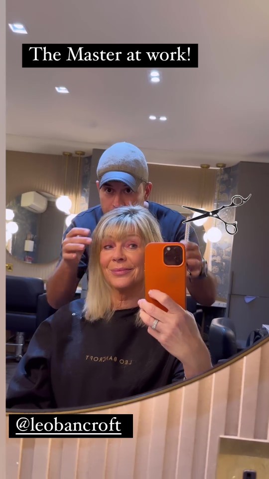 Ruth Langsford has shown off her glam hair transformation as her ex Eamonn Holmes enjoyed a romantic date with his younger girlfriend