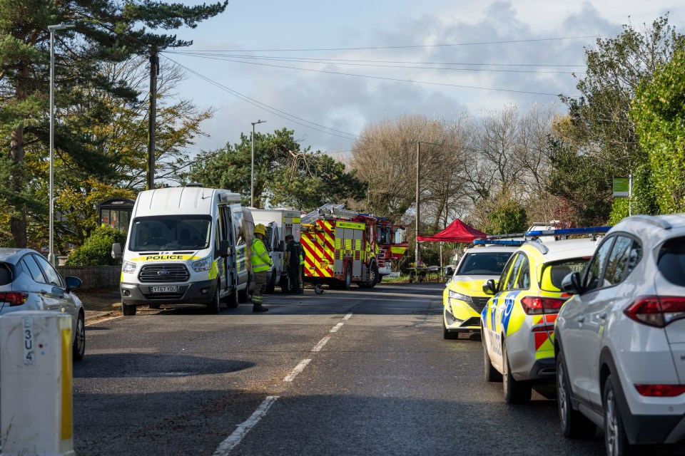 a white van with the word police on it