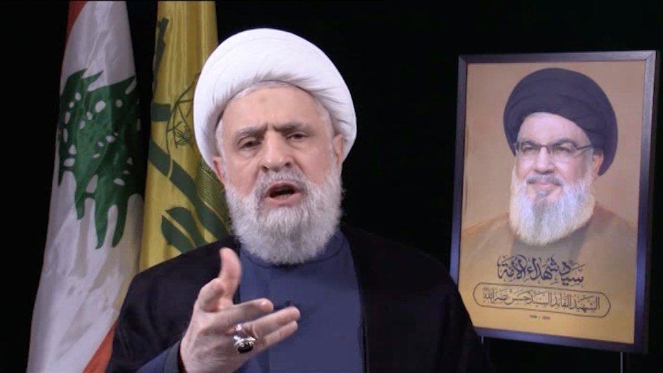 Hezbollah's new terror chief Naim Qassem threatened to kill Israeli PM Benjamin Netanyahu in his first national address as leader