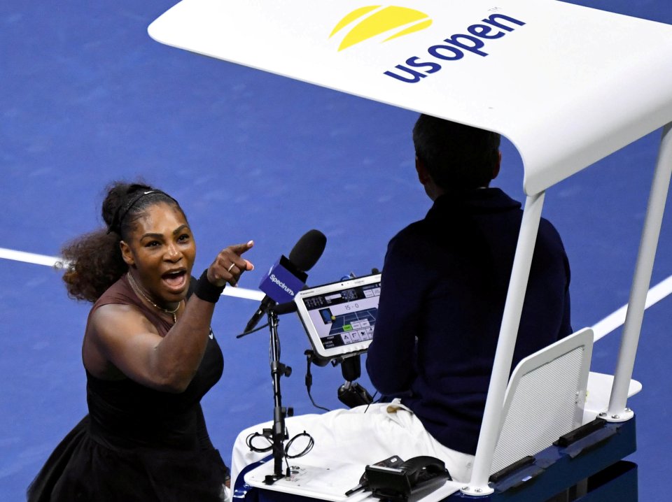 Serena Williams infamously clashed with Carlos Ramos after receiving a coaching violation