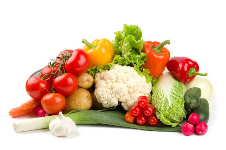 Vegetables are essential for filling you up without adding a lot of extra, unnecessary calories