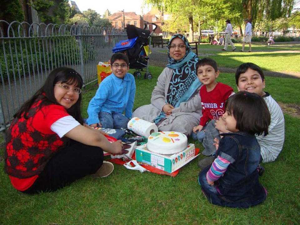 A mum and her five children died in the horror blaze