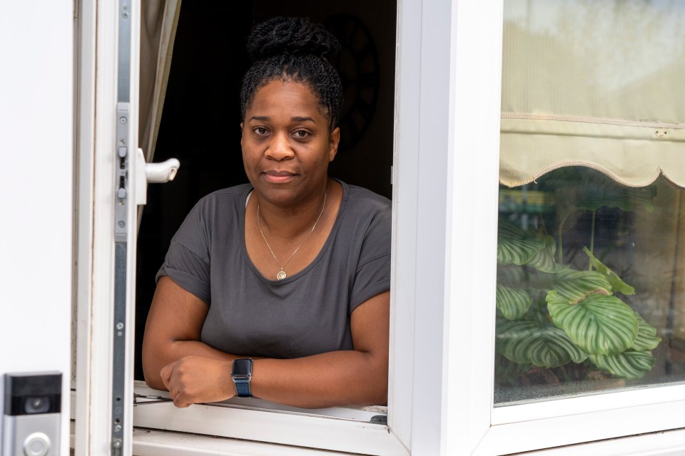 Sharifa Wilson spoke of the frustrations she has living just a few doors down