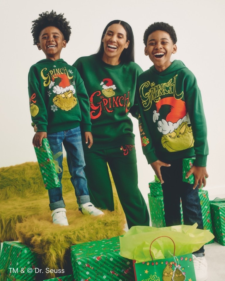 There are numerous matching clothes sets in the Dr Seuss collaboration