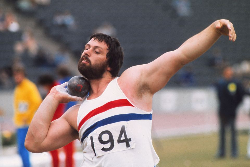 Geoff was a champion shot putter