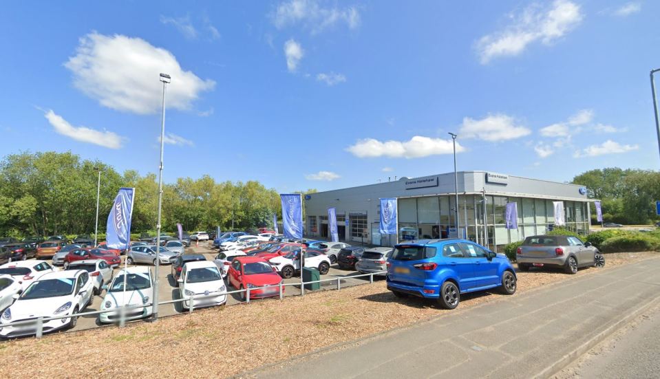 The Evans Halshaw Ford dealership in Northwich has suddenly been closed down