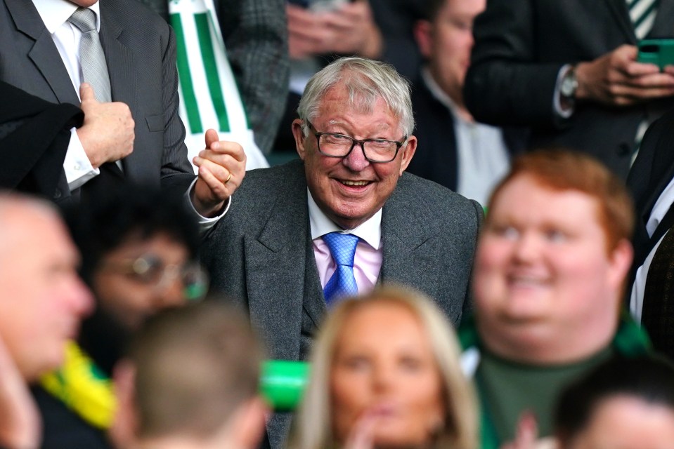 Sir Alex Ferguson opted for Celtics vs Aberdeen after his shock Man Utd ambassador axe