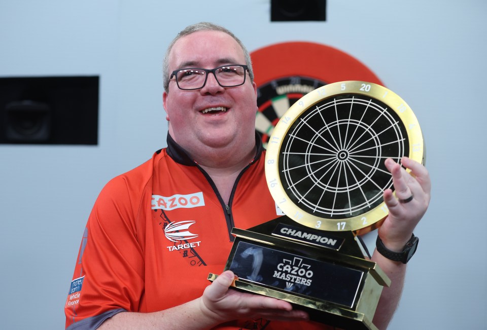 Stephen Bunting lifted the World Masters title back in February