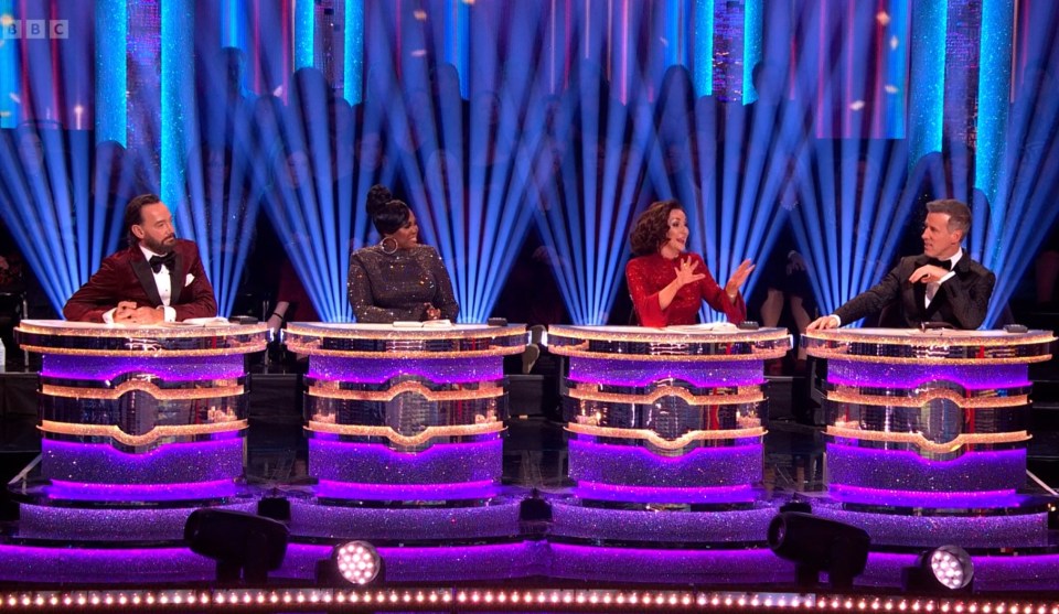 Shirley has been Strictly's head judge since 2017