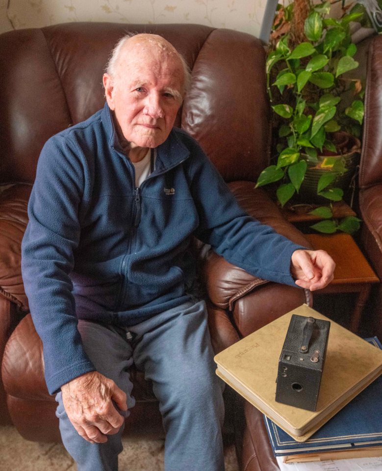 Former fireman Fred Lacey, 91, witnessed the horror of the conflict in Ilford, East London