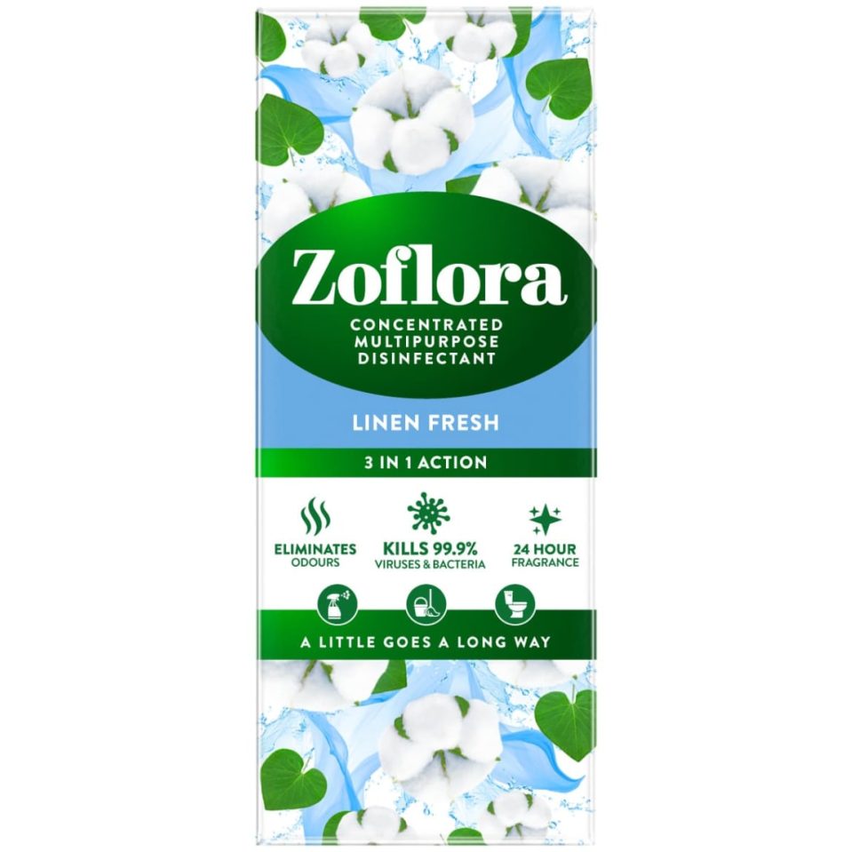 Save 50p on this Zoflora Linen Fresh at B&M