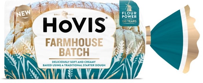 a loaf of hovis farmhouse batch bread