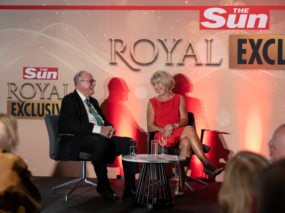 The Sun’s Royal Photographer, Arthur Edwards and the former Royal Correspondent Jennie Bond attend the Sun’s Exclusive Royal Evet