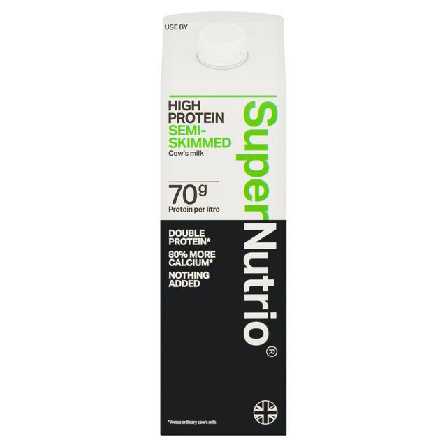 SuperNutrio gives you almost twice as much calcium as normal milk