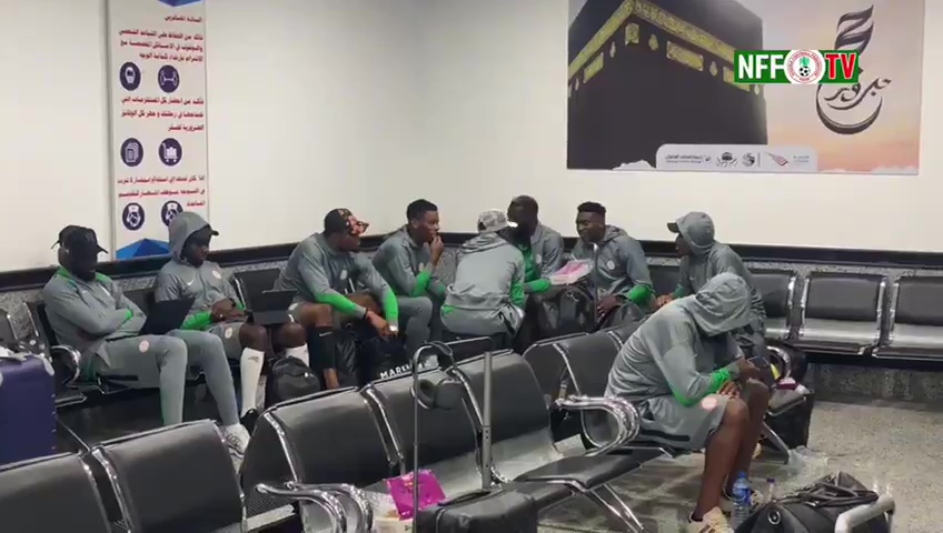 The players decided to go straight back to Nigeria