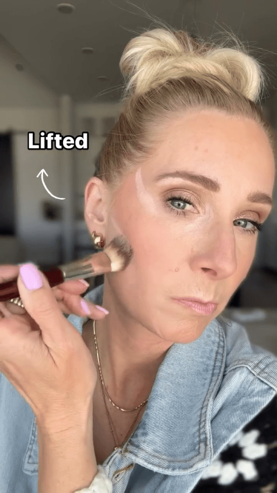 The beauty influencer teaches women the best techniques for applying products to “mature skin”