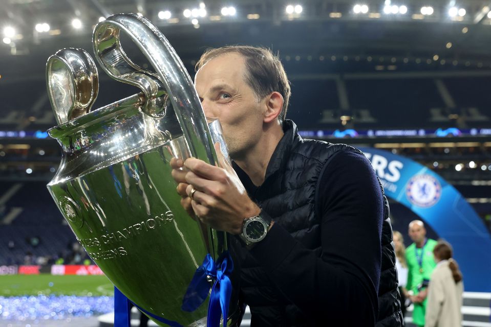 Tuchel led Chelsea to Champions League glory in 2021