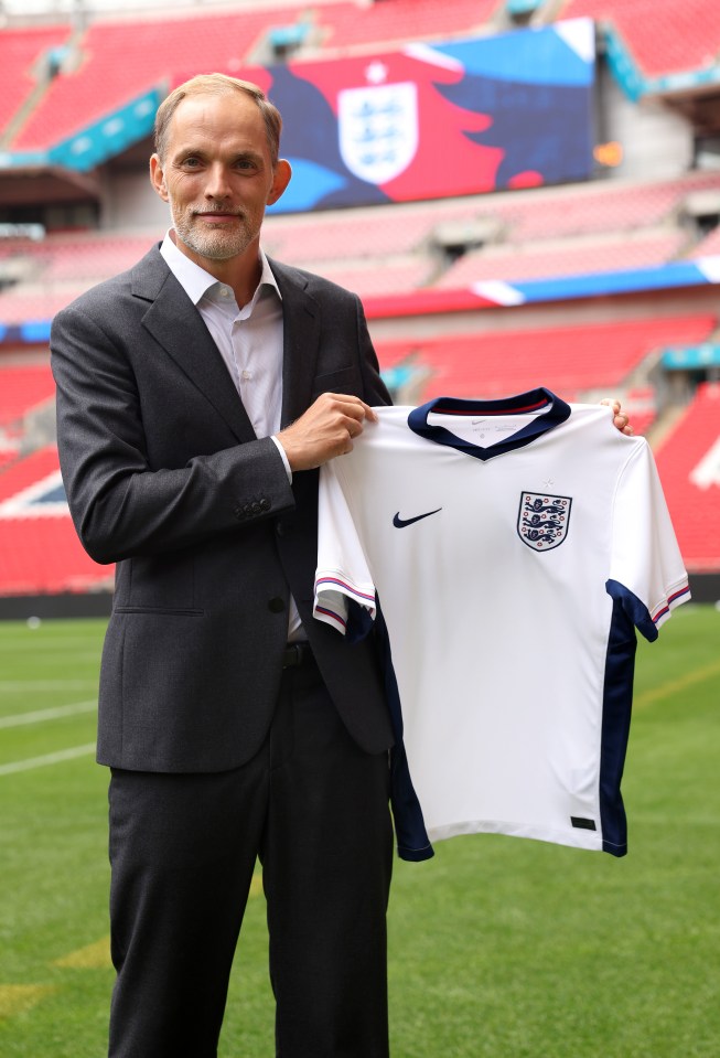 Thomas Tuchel has been unveiled as the new England manager