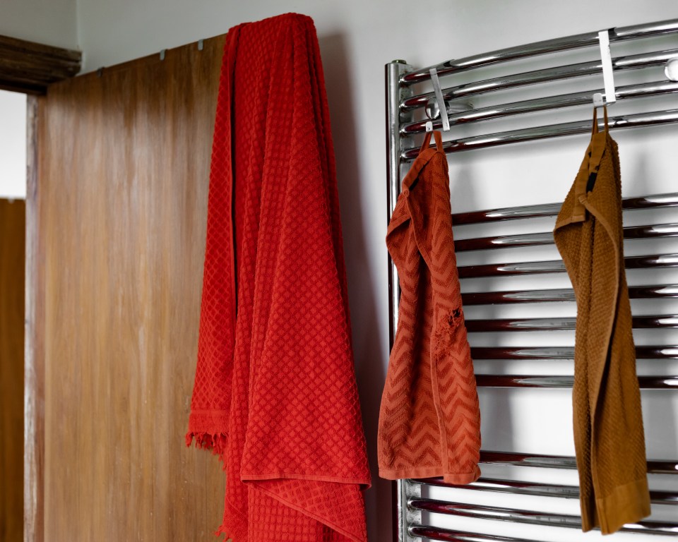 An expert has revealed why you should never dry a towel on a radiator