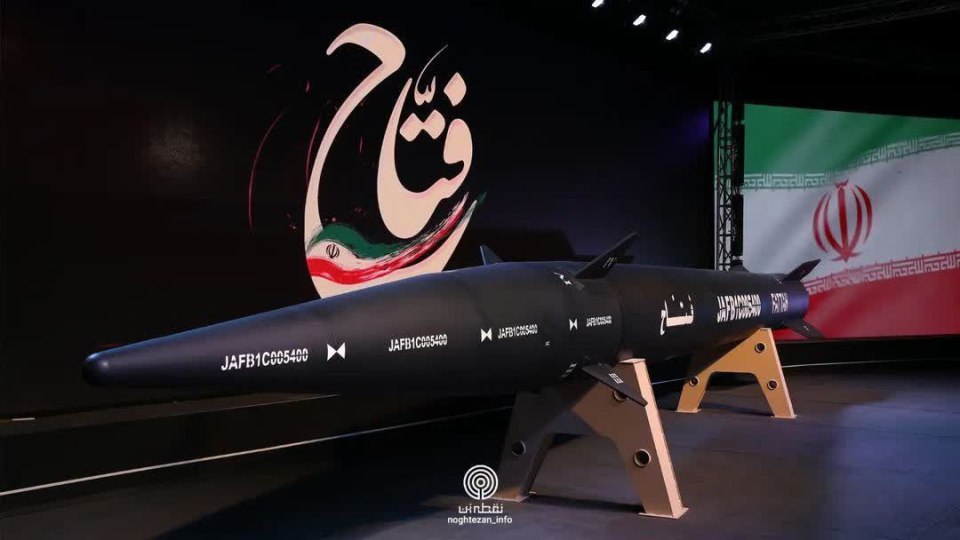 Iran’s hypersonic missile dubbed Fattah was unveiled last year