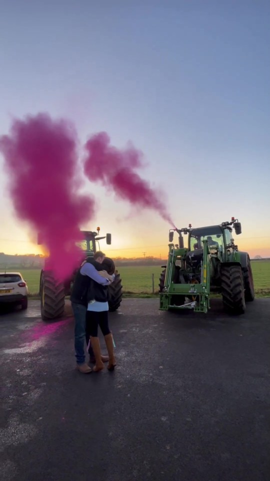 Clarkson's Farm star Kaleb Cooper has shared the happy news that he and his fiancée Taya are expecting a baby girl.</p>
<p>The 24-year-old and his wife-to-be Taya took to social media to share a sweet gender reveal clip, where tractors were used to find out if they were having a boy or girl.</p>
<p>//www.instagram.com/p/Cnr0ydWqhAo/