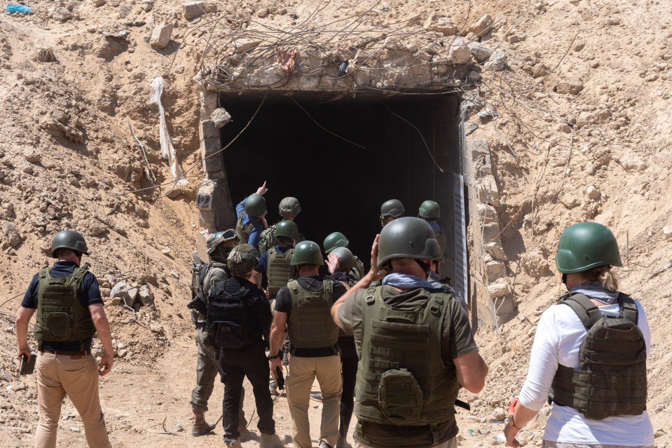 This 23-mile tunnel was used for smuggling arms and ordnance through the middle of the Gaza Strip