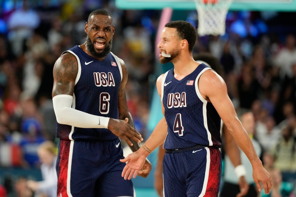 LeBron James and Steph Curry teamed up to win Olympic gold in Paris