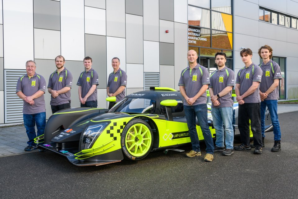 The car has been built by students at Warwick Manufacturing Group (WMG) at The University of Warwick