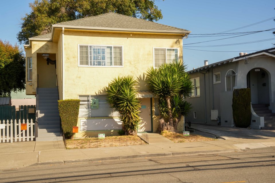 Kamala’s childhood home in a Berkeley suburb