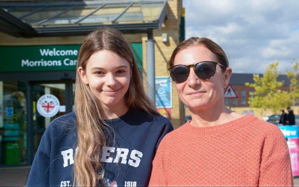 Locals Fiona Smith, 52, with daughter Caitlin, 13, told the Sun about their experience living without high street amenities