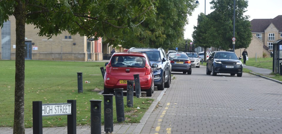 Cambourne's 'High Street' seems filled with residential streets rather than amenities