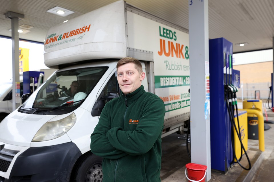 The thought of fuel costs rising feels like yet another broken promise for young van driver Luke Prendergast